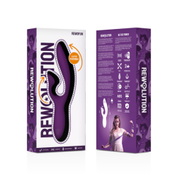 Rewofun Vibrador Flexível Com Rabbit