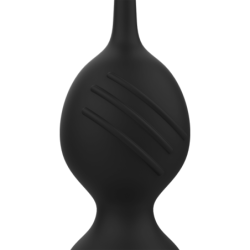 Nisha Bolas Kegel Recargables Vibradoras Negro