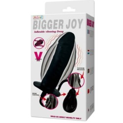 Größerer Joy Dildo Aufblasbar mit Vibration 16 cm