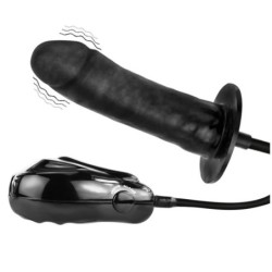 Napihljiv dildo Bigger Joy z vibracijo 16 cm