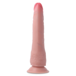 Postroj + Realistické dildo Crusader s duální hustotou 21,5 cm -O- 4,46 cm