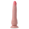 Postroj + Realistické dildo Crusader s duální hustotou 21,5 cm -O- 4,46 cm