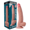 Arreio + Dual Density Leopard Dildo Realista 23 Cm -O- 4.77 Cm