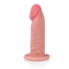 Pas + Realistični dildo Tiger z dvojno gostoto 14 cm -O- 4,46 cm