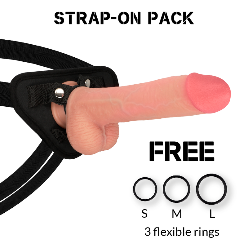 Iejūgs + Liquid Silicone Dildo Premium Kingcobra 24 Cm -O- 4.77 Cm