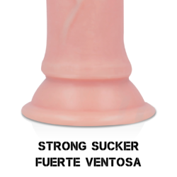 Pas + Vibrator iz tekočega silikona z daljinskim upravljalnikom Premium Apache 20,5 cm -O- 4,62 cm
