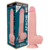 Pas + Vibrator iz tekočega silikona z daljinskim upravljalnikom Premium Apache 20,5 cm -O- 4,62 cm