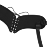 Pas + Vibrator iz tekočega silikona z daljinskim upravljalnikom Premium Apache 20,5 cm -O- 4,62 cm