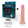 Harness + Flüssigsilikon Dildo Premium Avenger 19 Cm -O- 3.98 Cm
