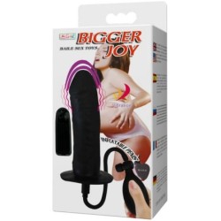 Bigger Joy Надуваем Пенис с Вибрация 16 см