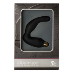 Naughty-Boy Massatjador Del Punt G Masculí 7 V Negre