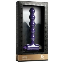 Analni čep z vibracijo in valovanjem Petite Sensations Pearls