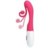 Vibrator och Stimulator 30 Hastigheter Rosa