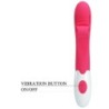Vibrator und Stimulator 30 Geschwindigkeiten Rosa