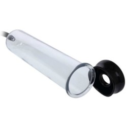 Pompe à érection avec tirette à doigt et vibration