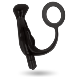 Vibrador Prostàtic Negre 10 Cm