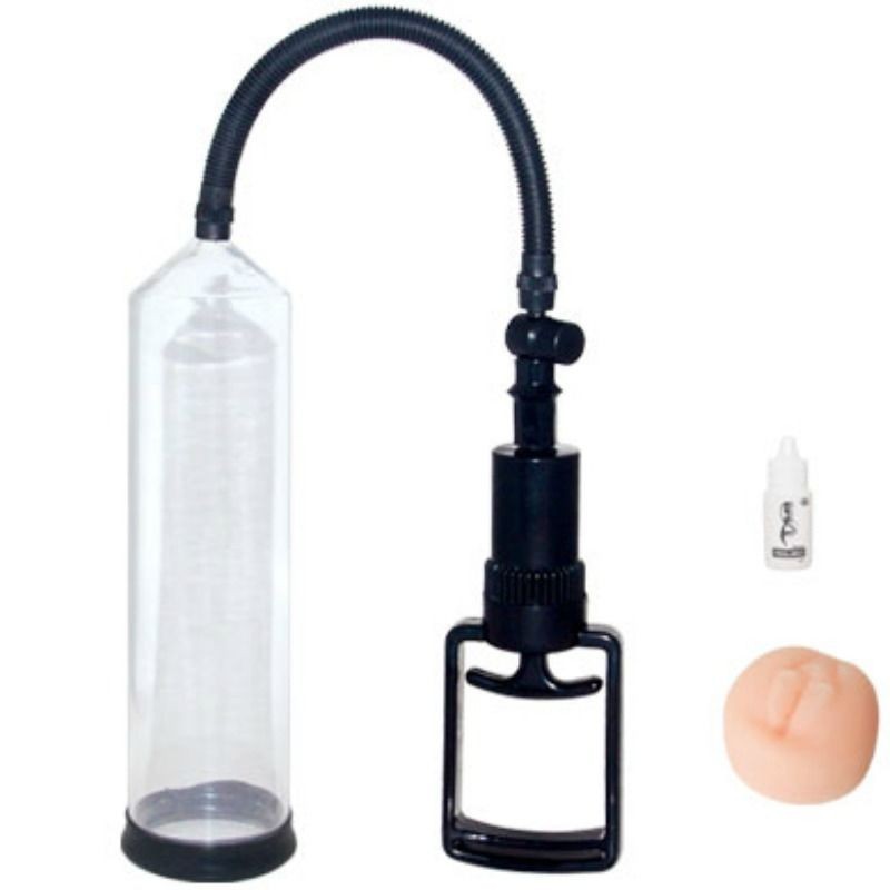 Erektionspumpe mit Griff und Vagina-Aufsatz 20 cm Erektionspumpe mit Griff und Vagina-Aufsatz 20 cm