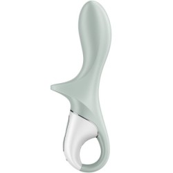 Air Pump Booty 3 Nafukovací Análny Vibrátor Zelená Sivá