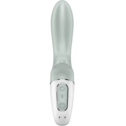 Air Pump Booty 3 Nafukovací Análny Vibrátor Zelená Sivá