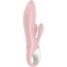 Air Pump Bunny 3 Uppblåsbar Vibrator Kanin Rosa