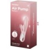 Pompe à Air Lapin 3 Gonflable Vibromasseur Rabbit Rose