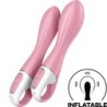 Vibrador Bomba de Ar 2 Rosa