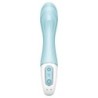 Air Pump Vibrator 5+ Vibrador Punto G Inflable App Azul