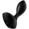 Backdoor Lover Plug Anālais Vibrators Melns