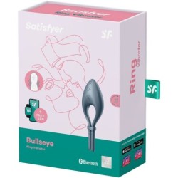 Bullseye Δαχτυλίδι Δονητής App Γκρι