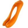 Candy Cane Vibrador de Dedo Laranja