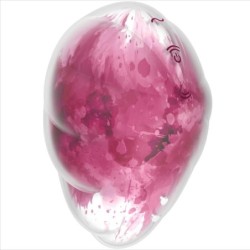 Ballarí de núvols Vermell Vibrador Air Pulse