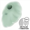 Ballarí de Núvols Verd Vibrador Air Pulse