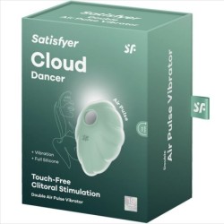 Cloud Dancer Зелен Вибратор Air Pulse