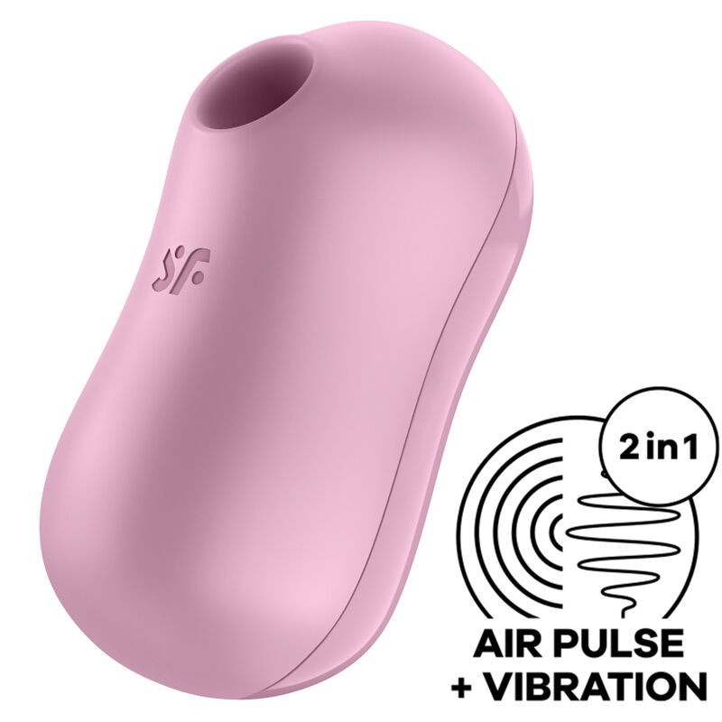 Cotton Candy Stimulator și Vibrator Lila