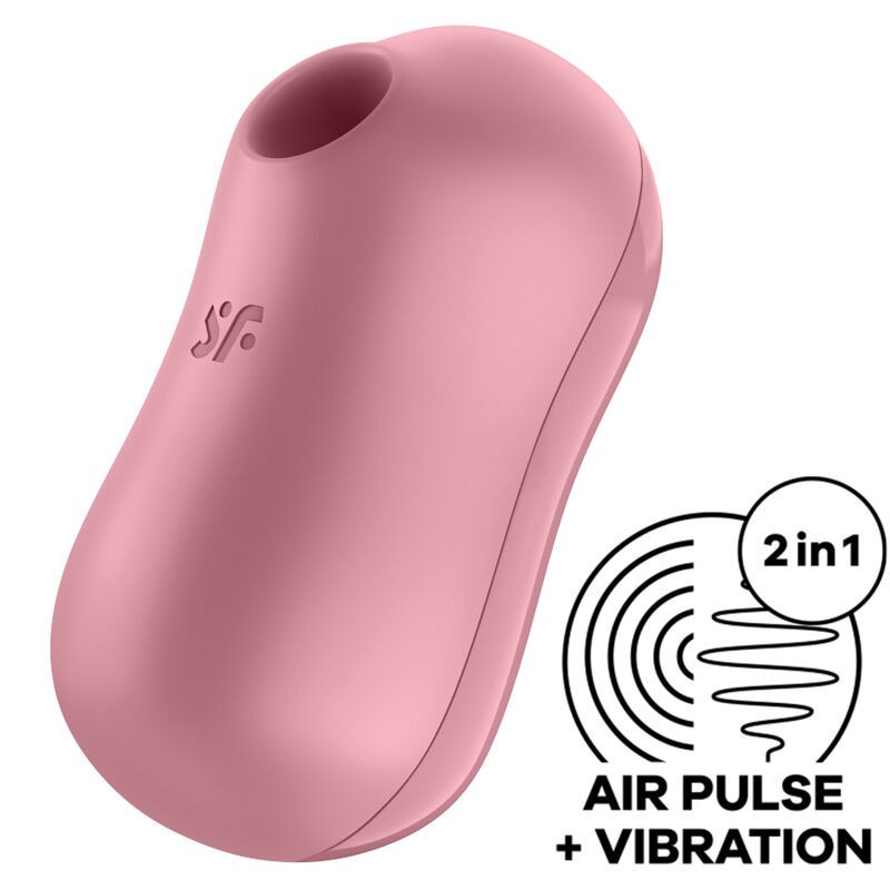 Cotton Candy Vaaleanpunainen Stimulaattori ja Vibraattori