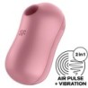 Cotton Candy Růžový Stimulátor a Vibrátor