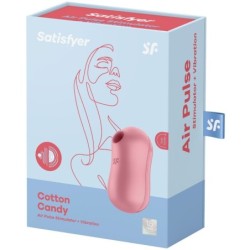 Cotton Candy Vaaleanpunainen Stimulaattori ja Vibraattori