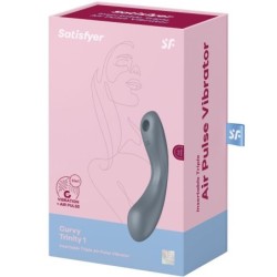Curve Trinity 1 Air Pulse Vibration Šedá