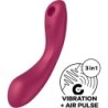Curve Trinity 1 Air Pulse Vibration Piros