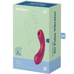 Curve Trinity 1 Air Pulse Vibration Piros