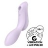 Curvy Trinity 2 Violetinis Y Formos Vibratorius-Stimuliatorius