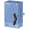 Curvy Trinity 2 Estimulador Y Vibrador Negro