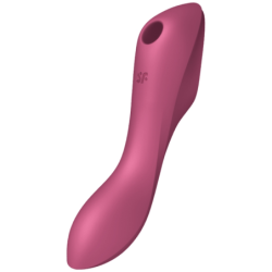 Curvy Trinity 3 Punane Stimulaator ja Vibraator