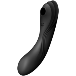Curvy Trinity 4 Stimulator Y Vibrator Črn