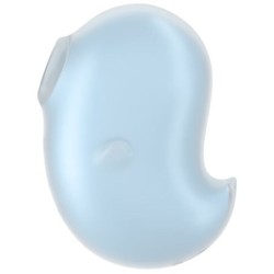 Cutie Ghost Vibrator Lay-On Albastru Deschis