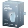 Cutie Ghost Vibrator Lay-On Albastru Deschis
