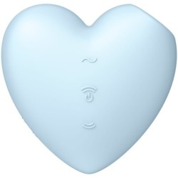 Cutie Heart Niebieski Stymulator i Wibrator