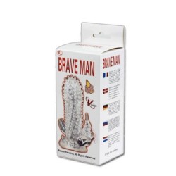 Brave Man Extension Vibrator za penis Rabbit