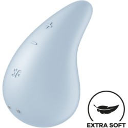 Dew Drop Vibrator Lay-On Modre Barve