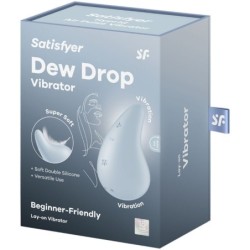 Dew Drop Lay-On Vibrátor Modrý